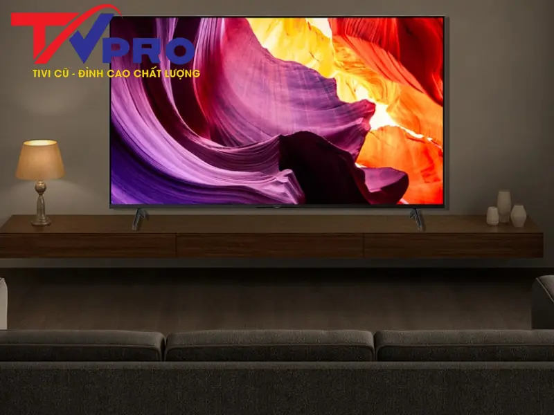 Thiết kế của tivi sony 65 inch cũ